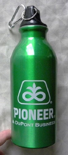 Pioneer seed corn aluminum - seed,
