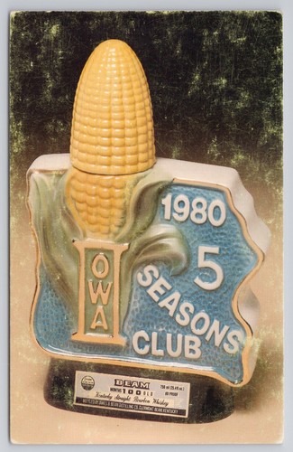 Vintage 1980 jim beam whiskey - vintage,