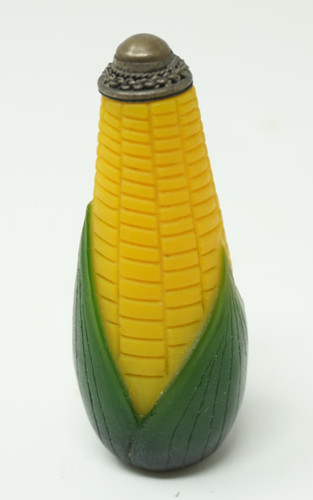 Antique chinese glass corn - chinese, on