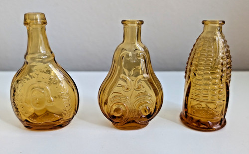 Wheaton mini glass bottle